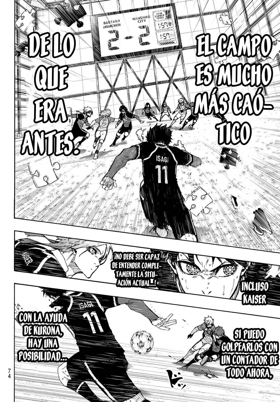 Read Blue Lock (ES) Manga Online
