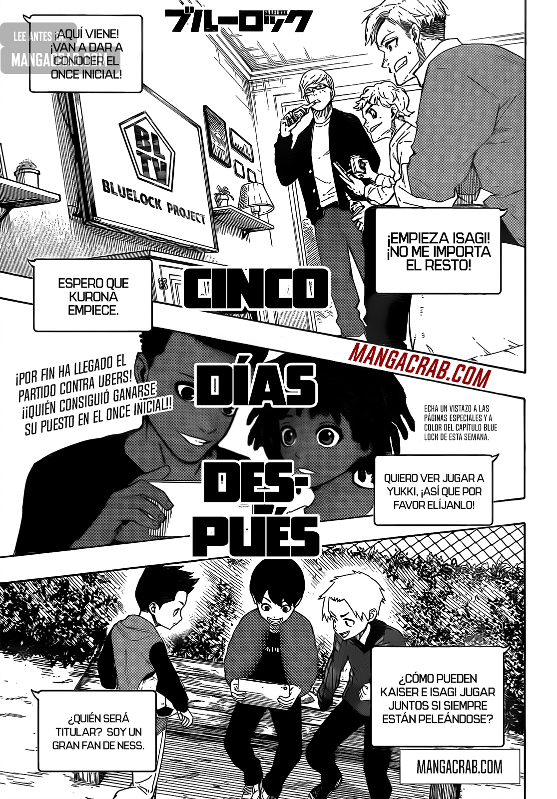 Read Blue Lock (ES) Manga Online