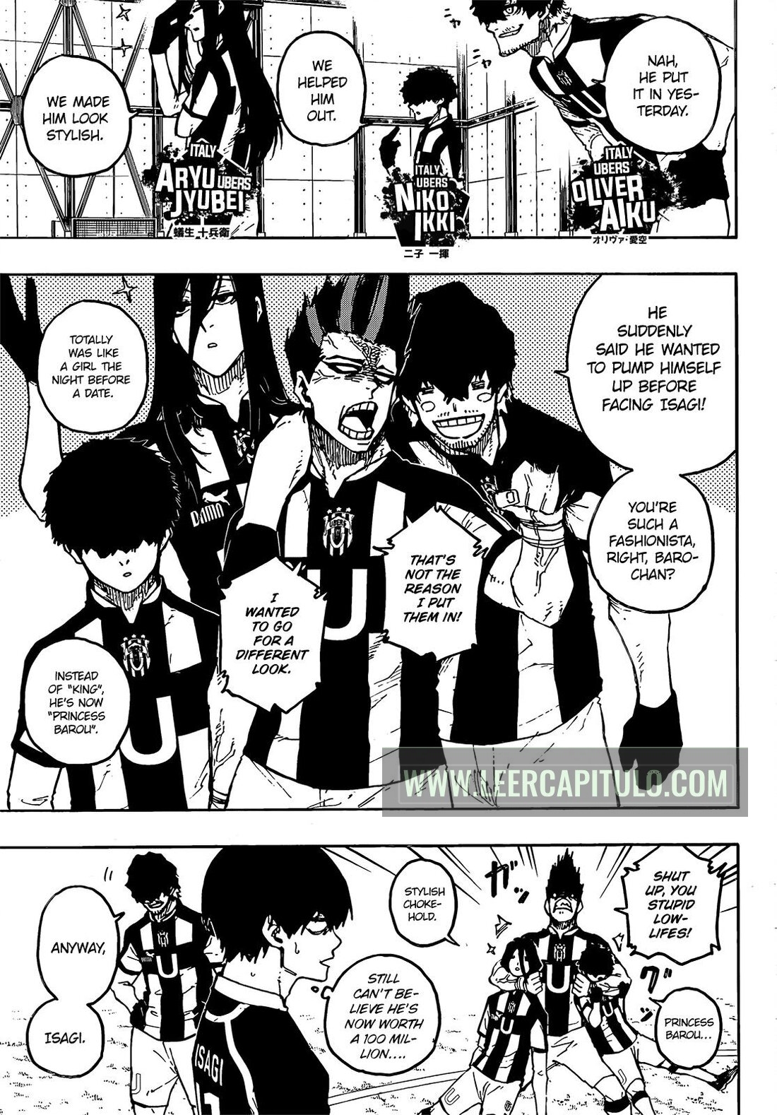 Read Blue Lock (ES) Manga Online