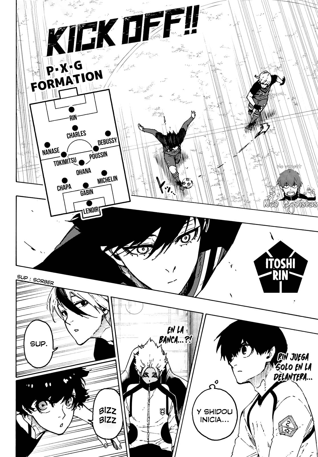 Read Blue Lock (ES) Manga Online