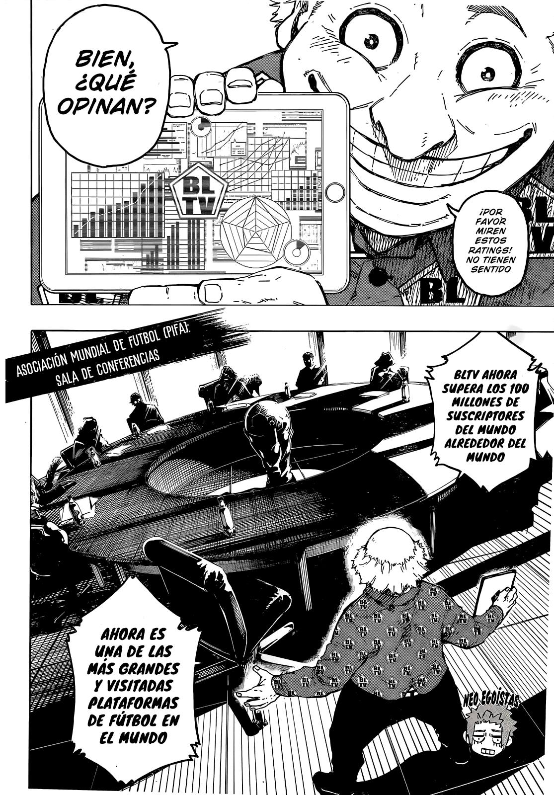 Read Blue Lock (ES) Manga Online