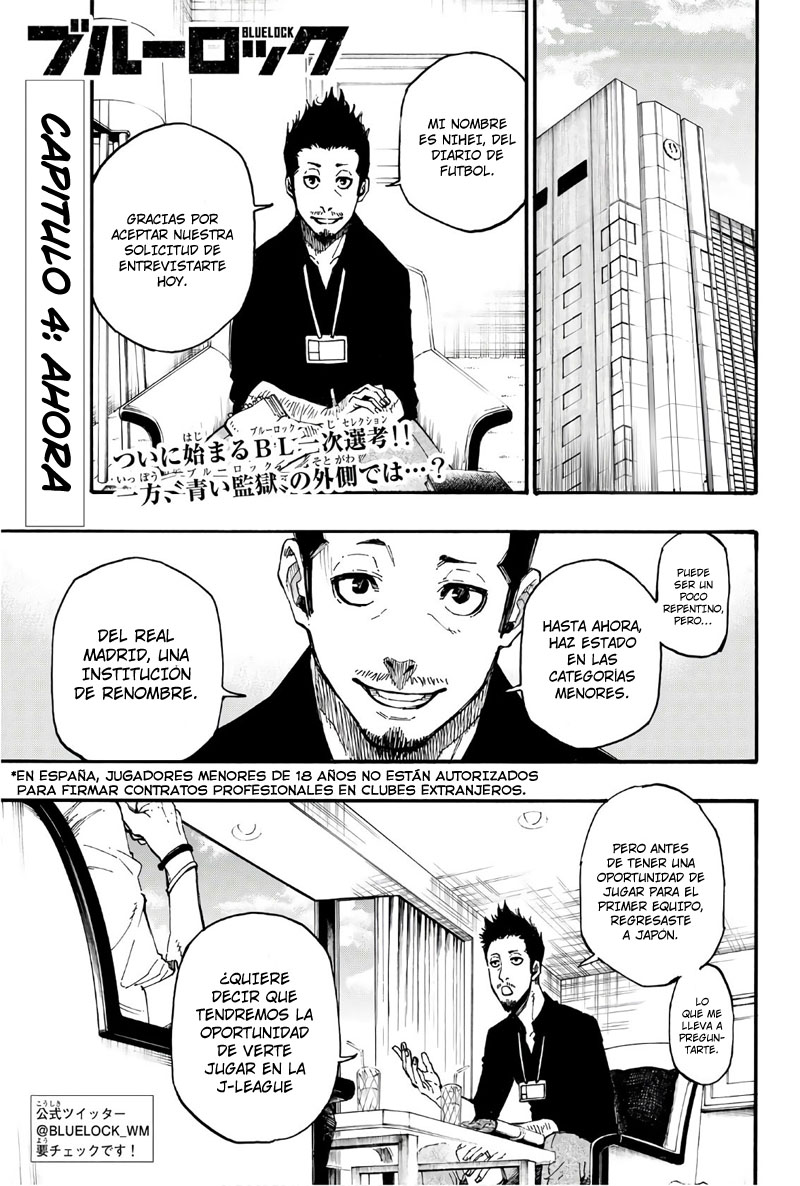 Read Blue Lock (ES) Manga Online