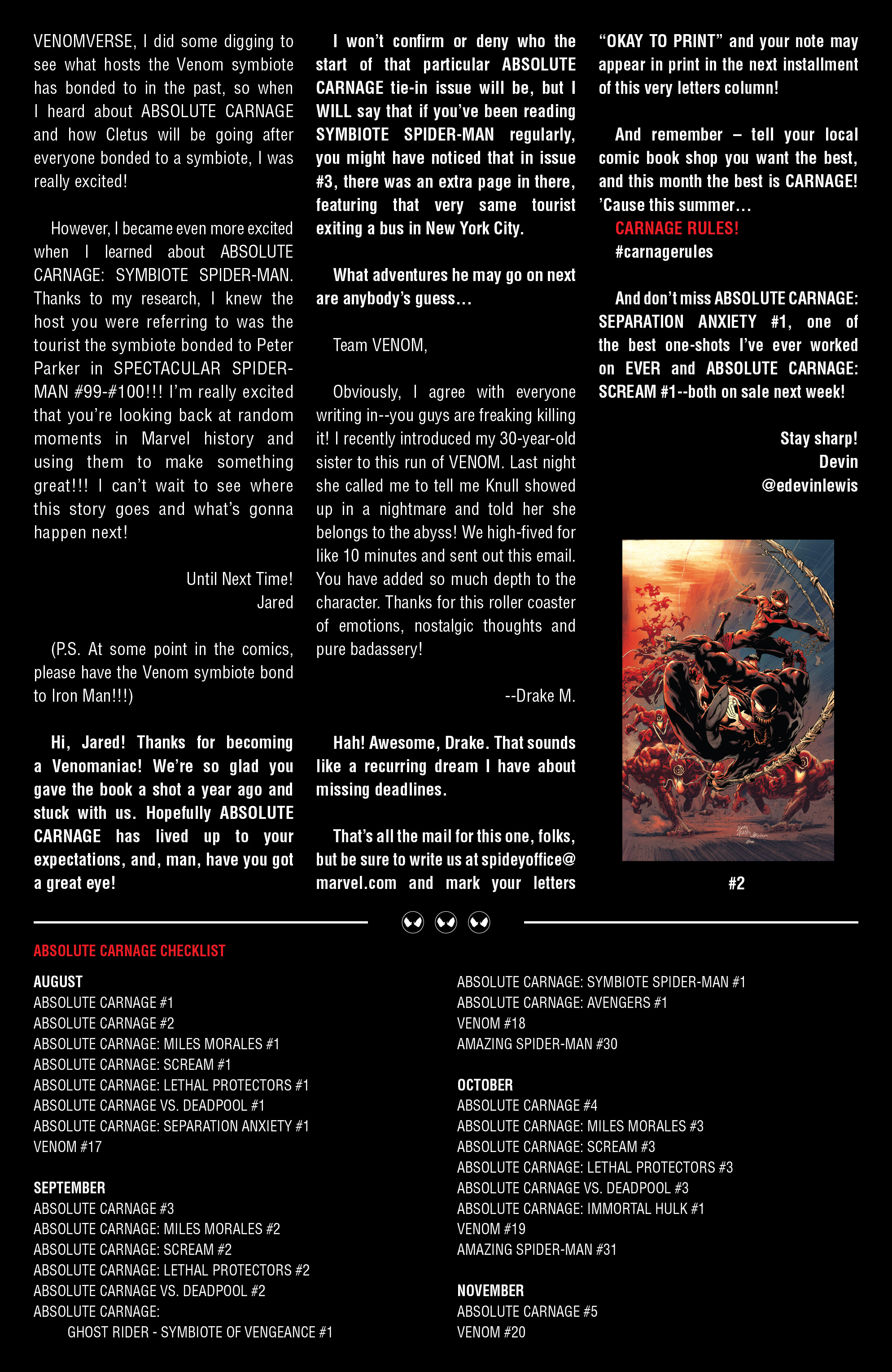 Read Absolute Carnage (2019) Manga Online