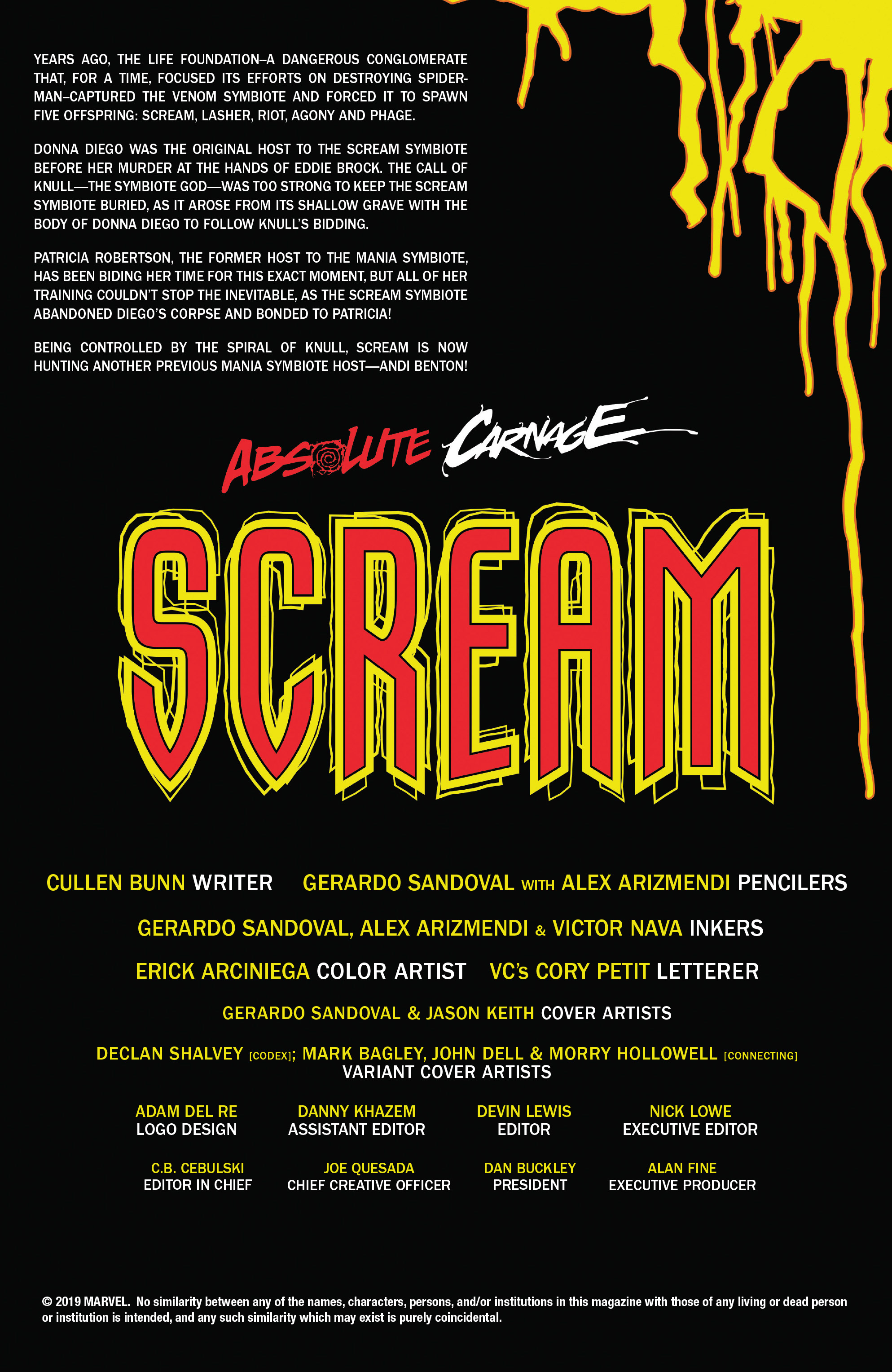 Read Absolute Carnage Scream (2019) Manga Online