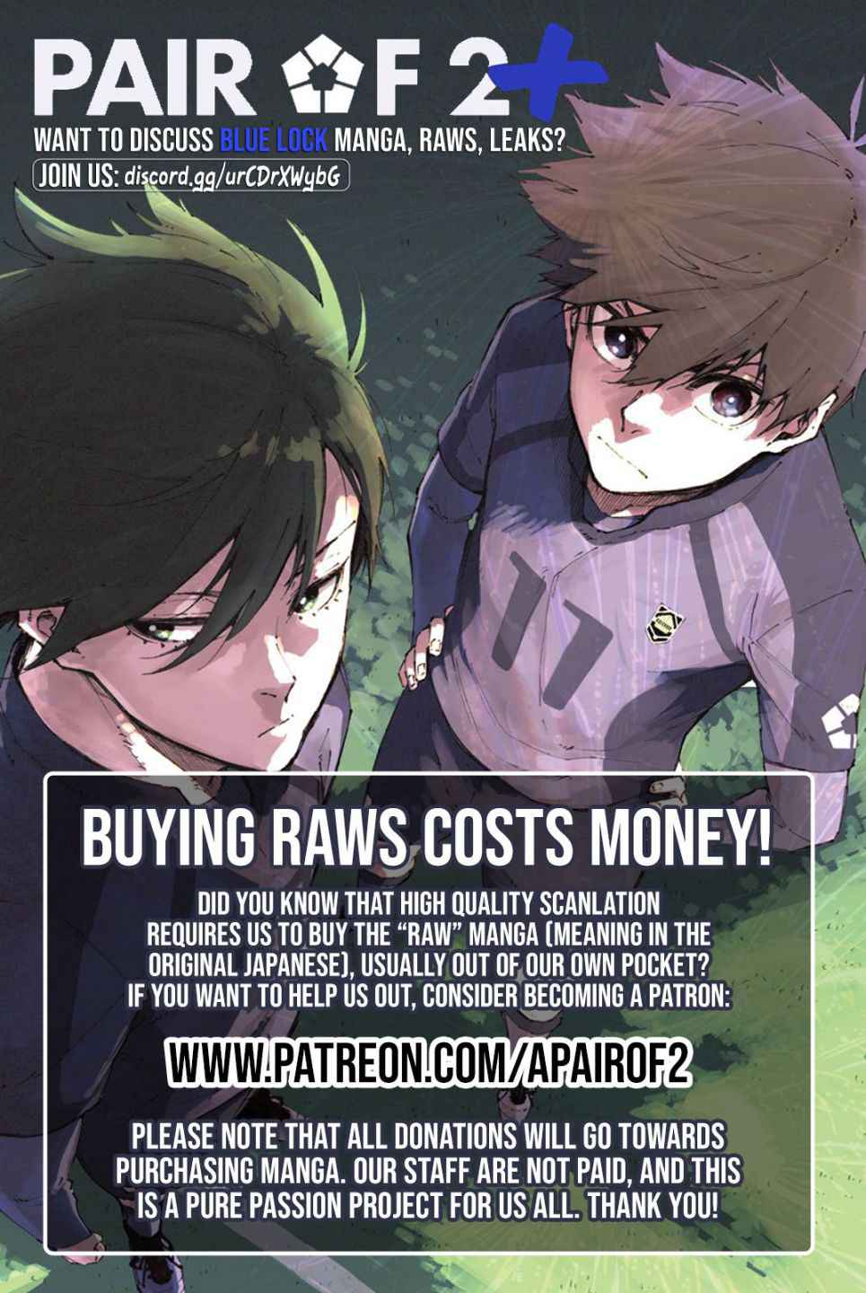 Read Blue Lock Manga Online