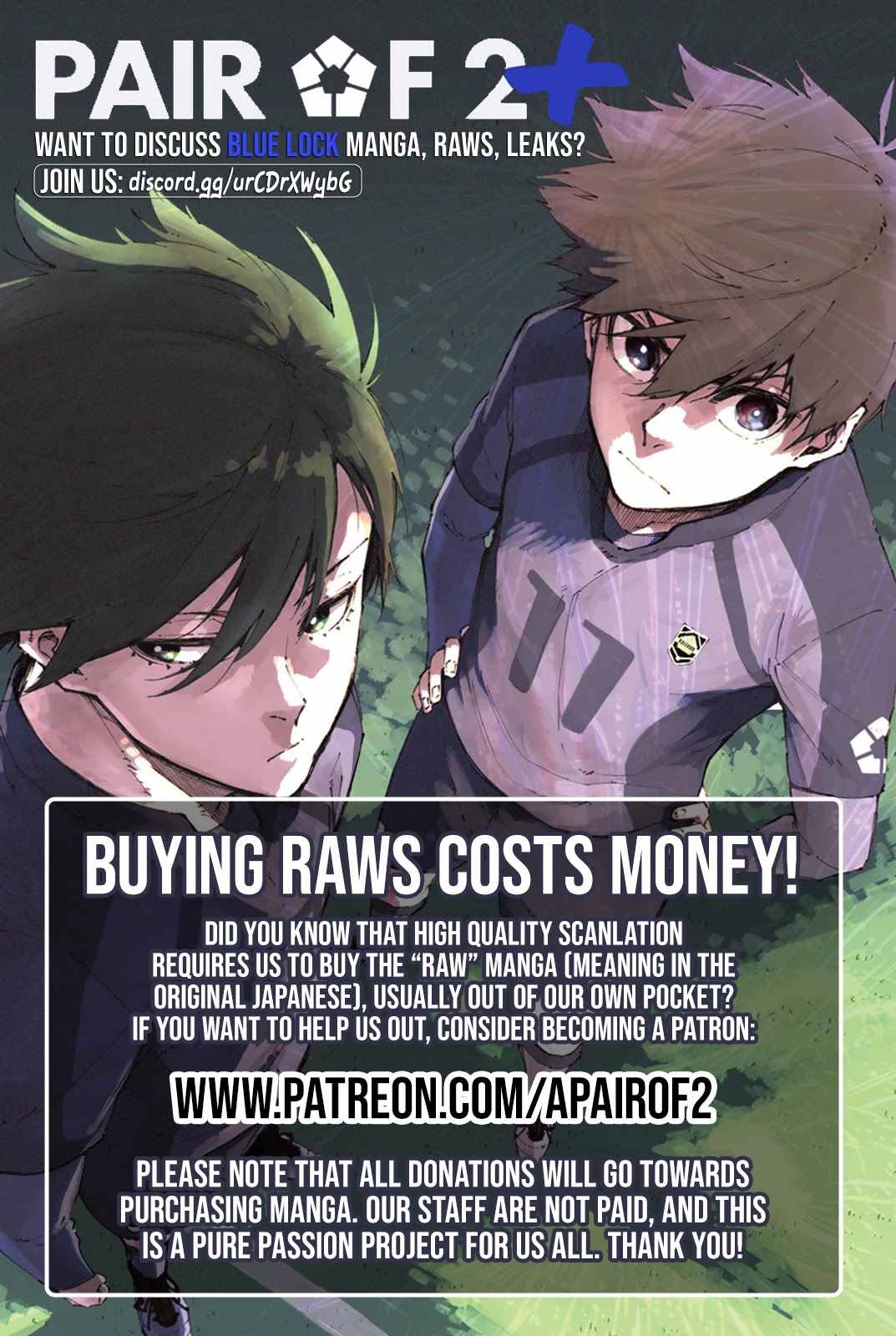 Read Blue Lock Manga Online