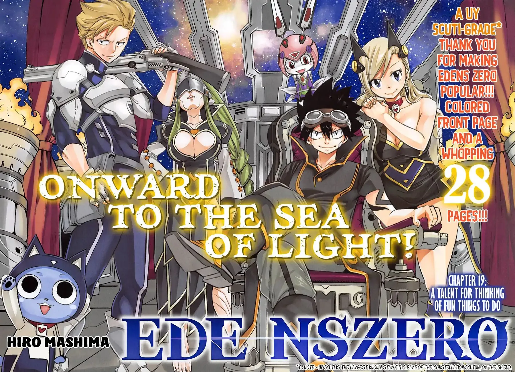 Read Eden's Zero Manga Online