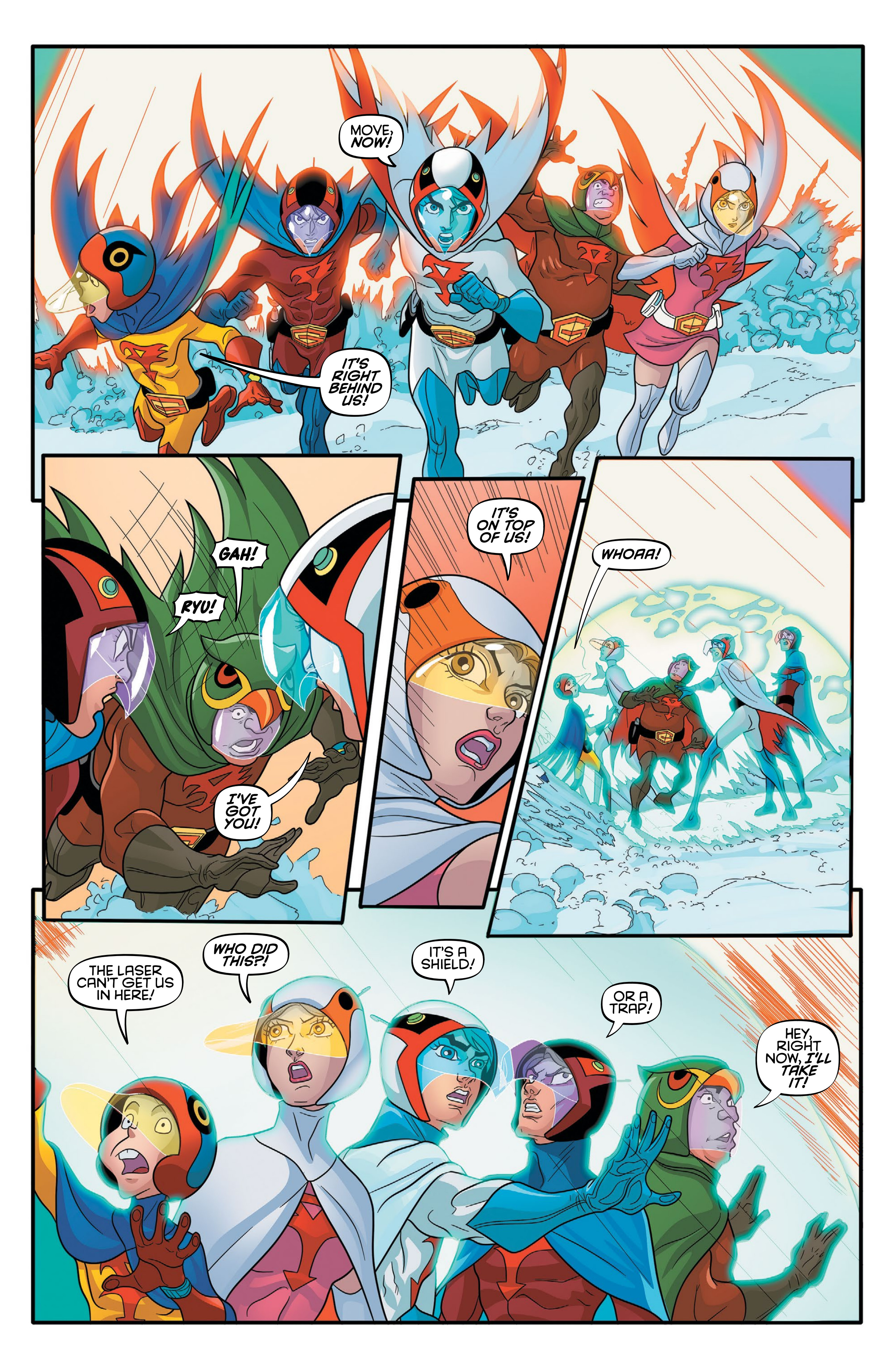 Read Gatchaman (Comic Book) Manga Online
