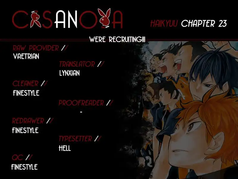 Read Haikyuu!! Manga Online