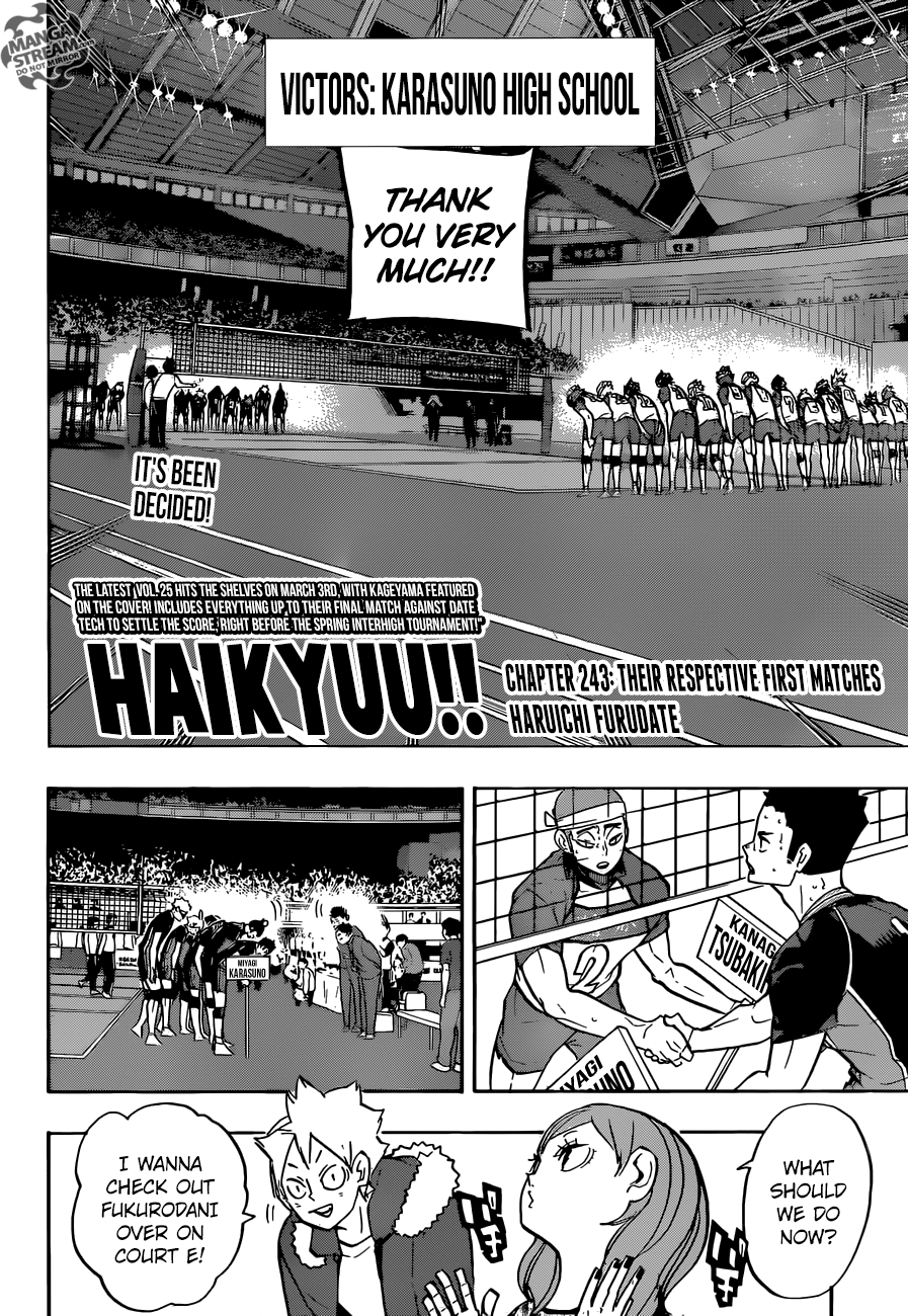 Read Haikyuu!! Manga Online