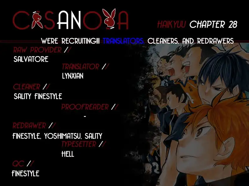 Read Haikyuu!! Manga Online