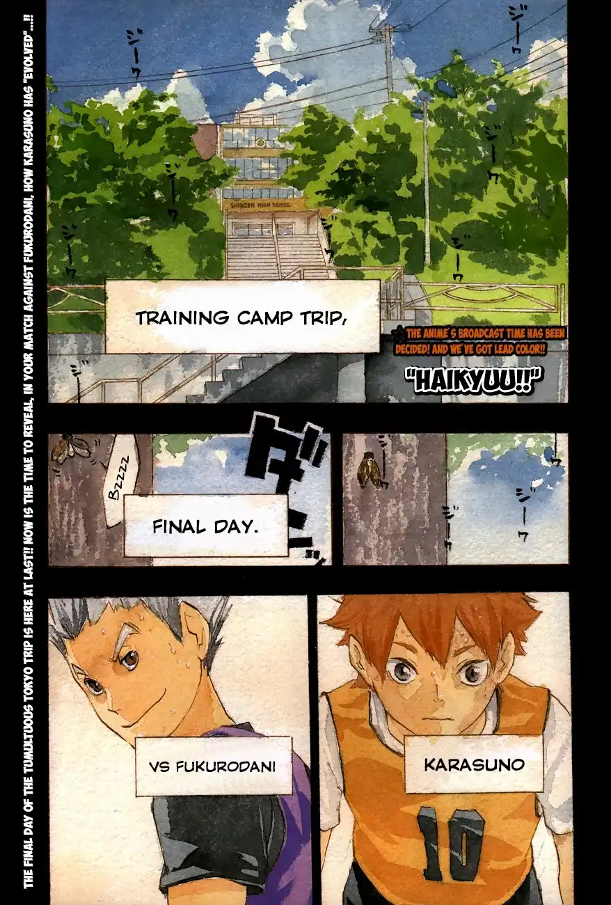 Read Haikyuu!! Manga Online