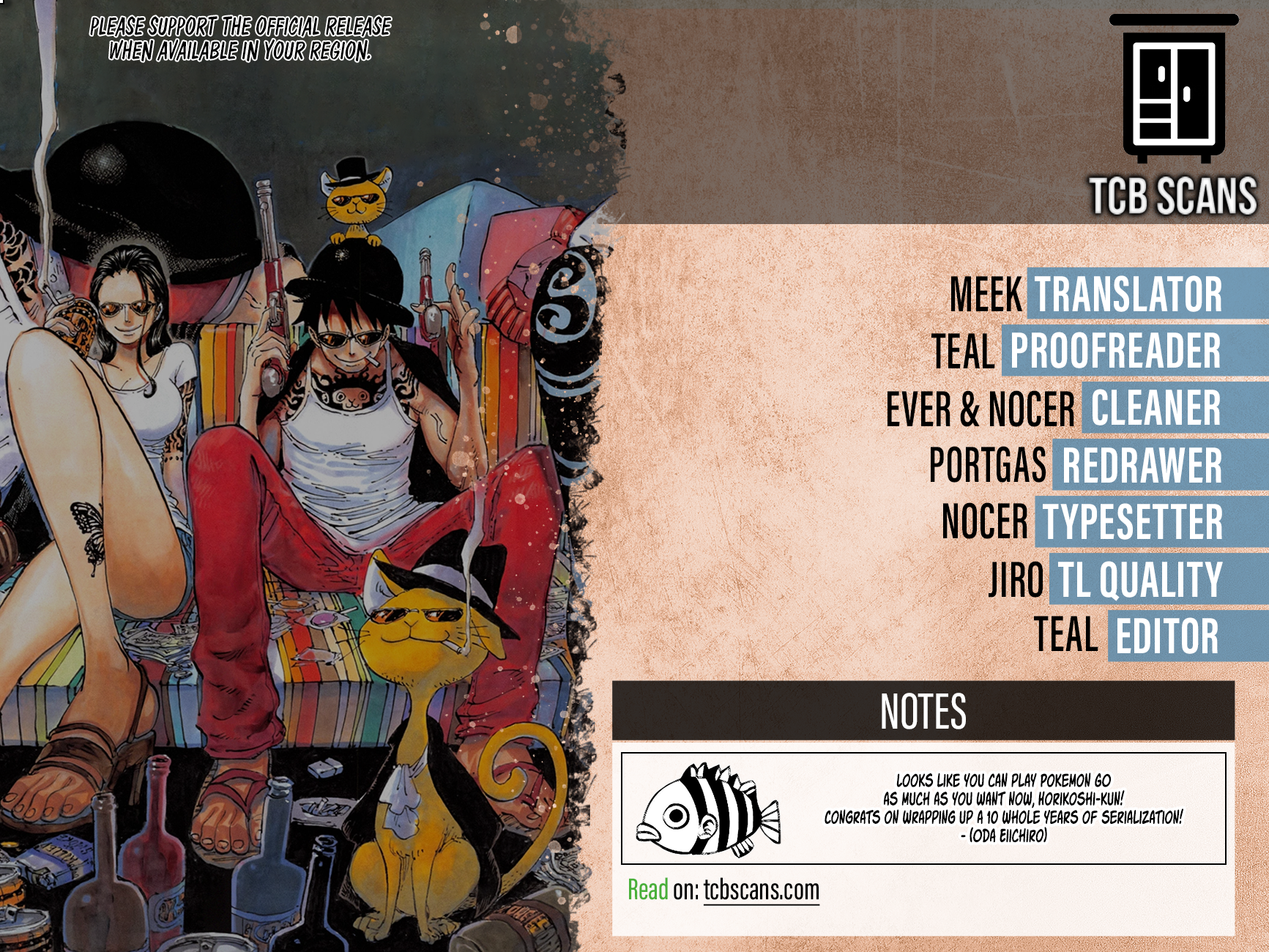 Read One Piece Manga Online