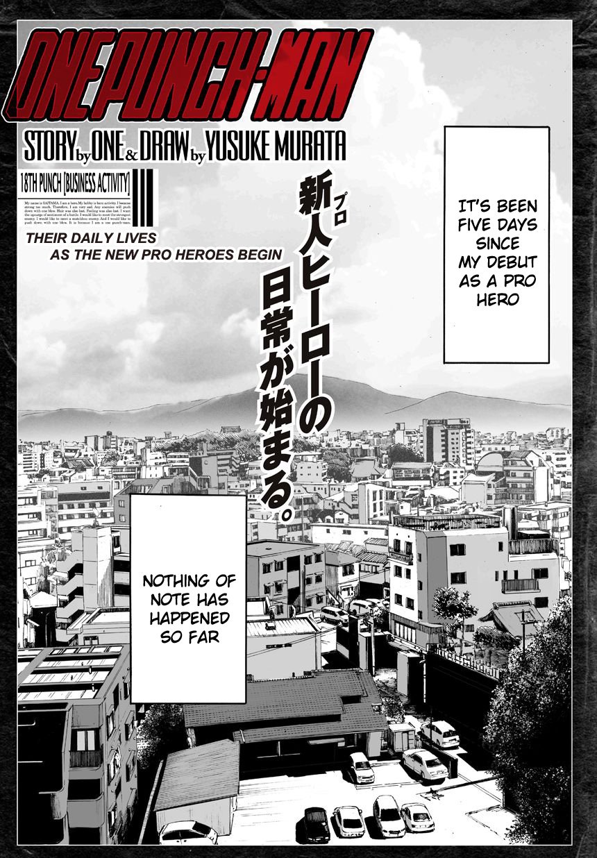 Read One Punch-Man Manga Online