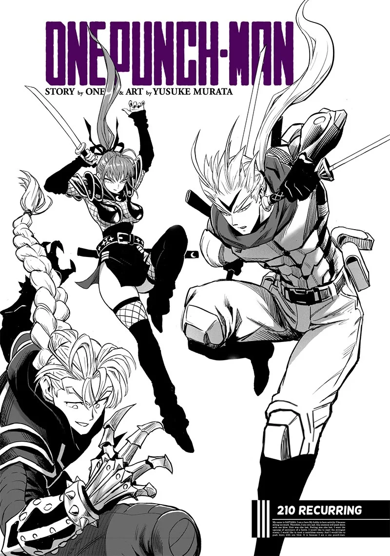 Read One Punch-Man Manga Online