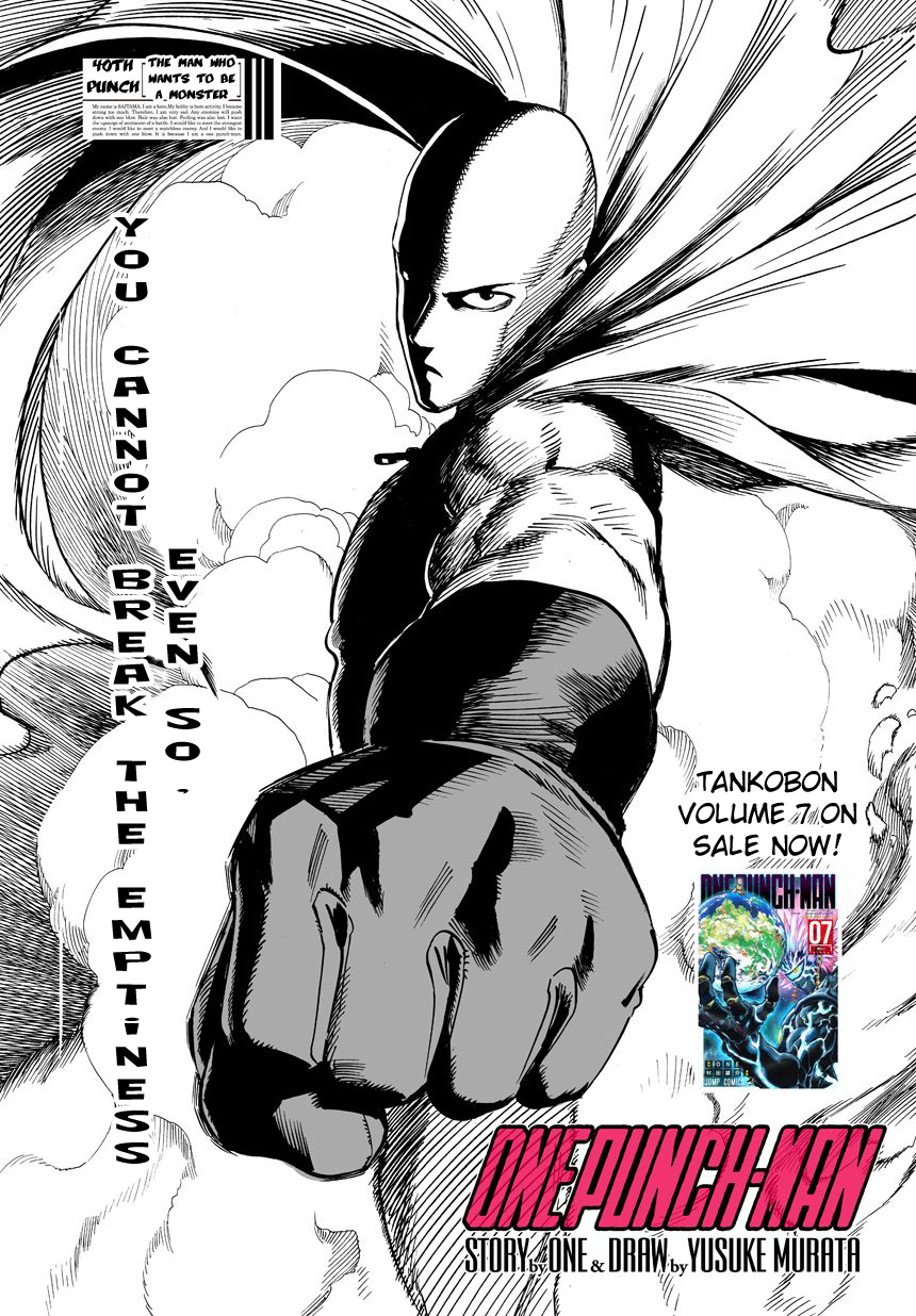 Read One Punch-Man Manga Online