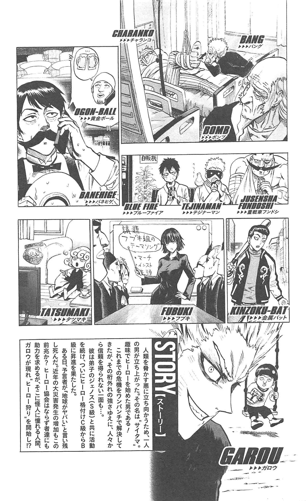 Read One Punch-Man Manga Online