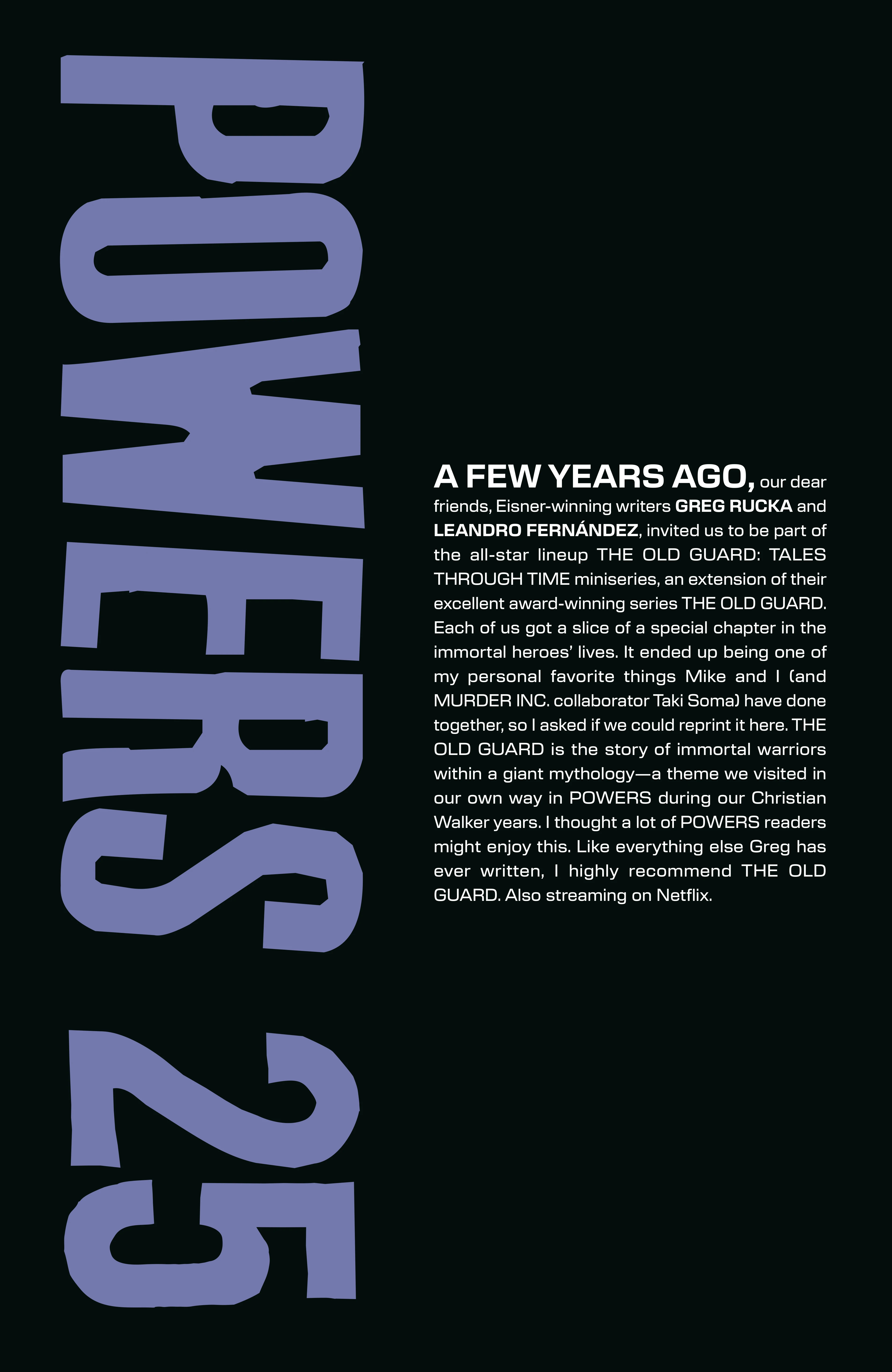 Read Powers 25 Manga Online