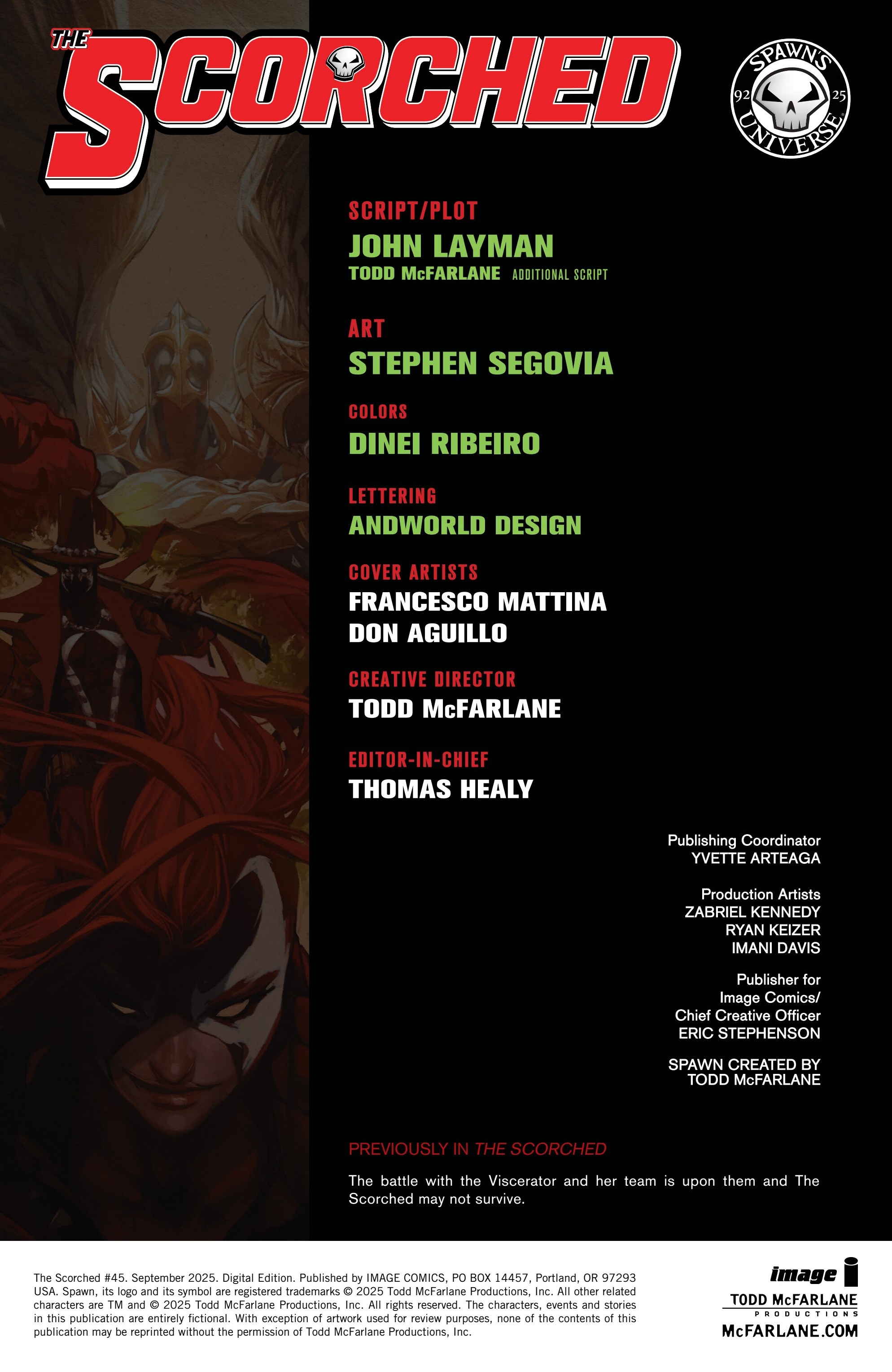 Read The Scorched (Comic Book) Manga Online