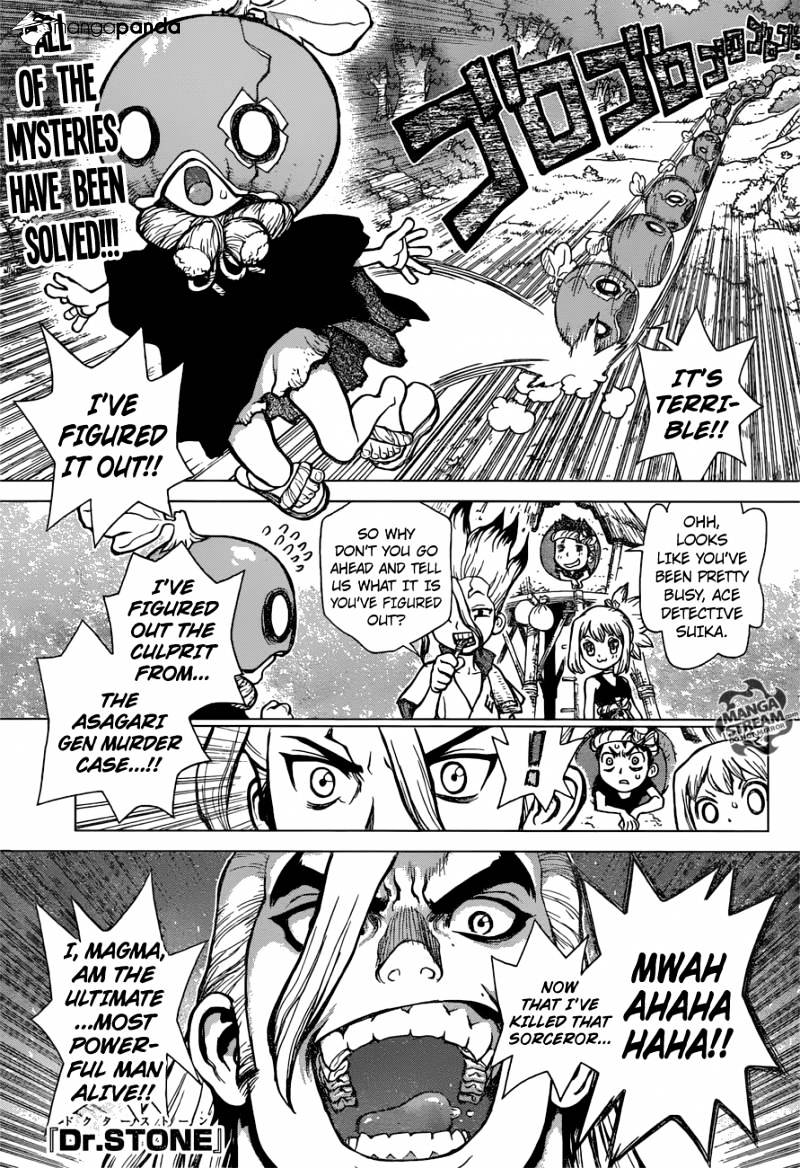 Read dr. Stone Manga Online