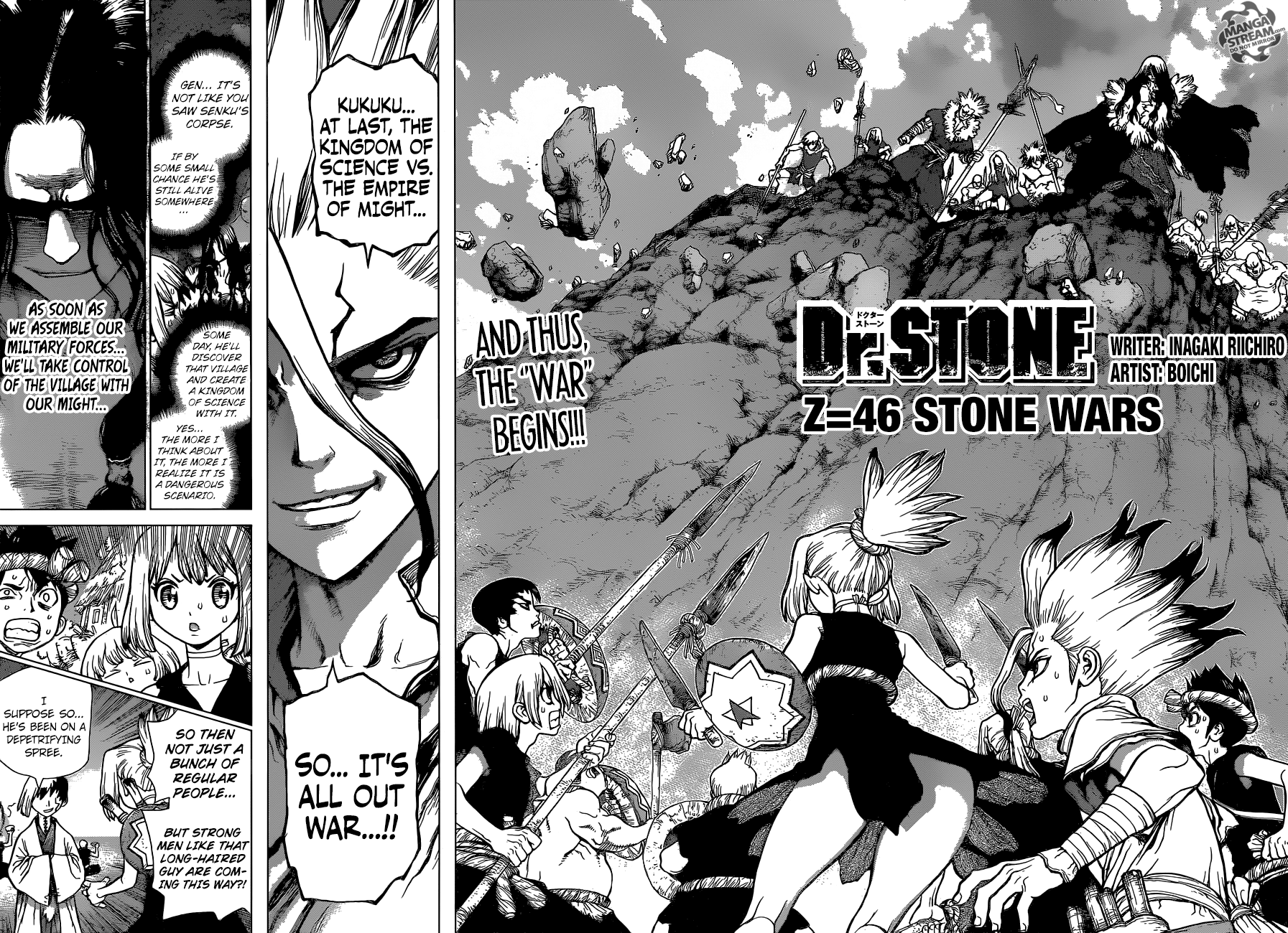 Read dr. Stone Manga Online