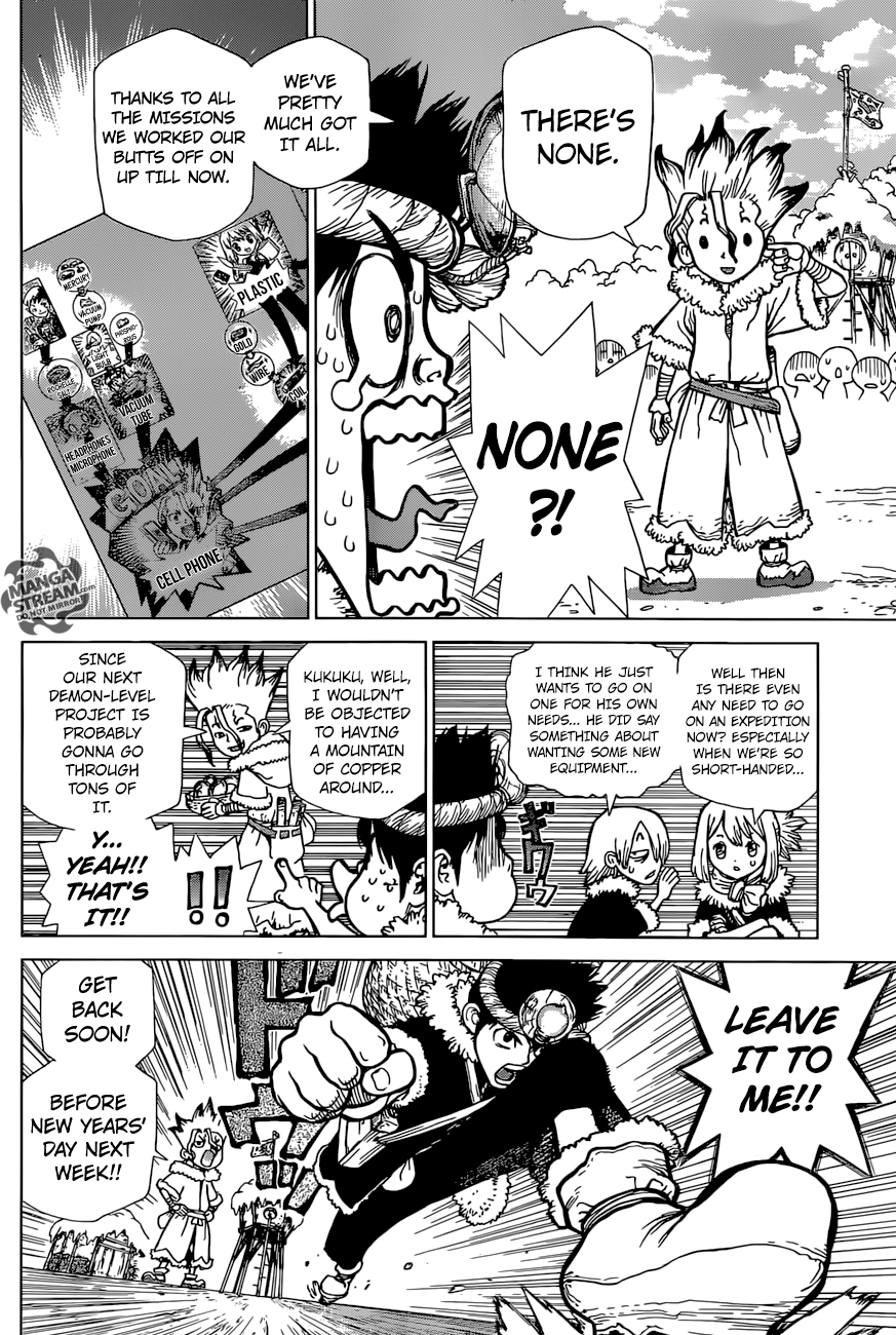 Read dr. Stone Manga Online