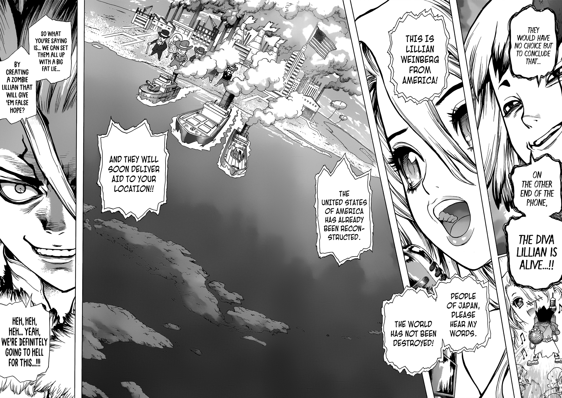 Read dr. Stone Manga Online