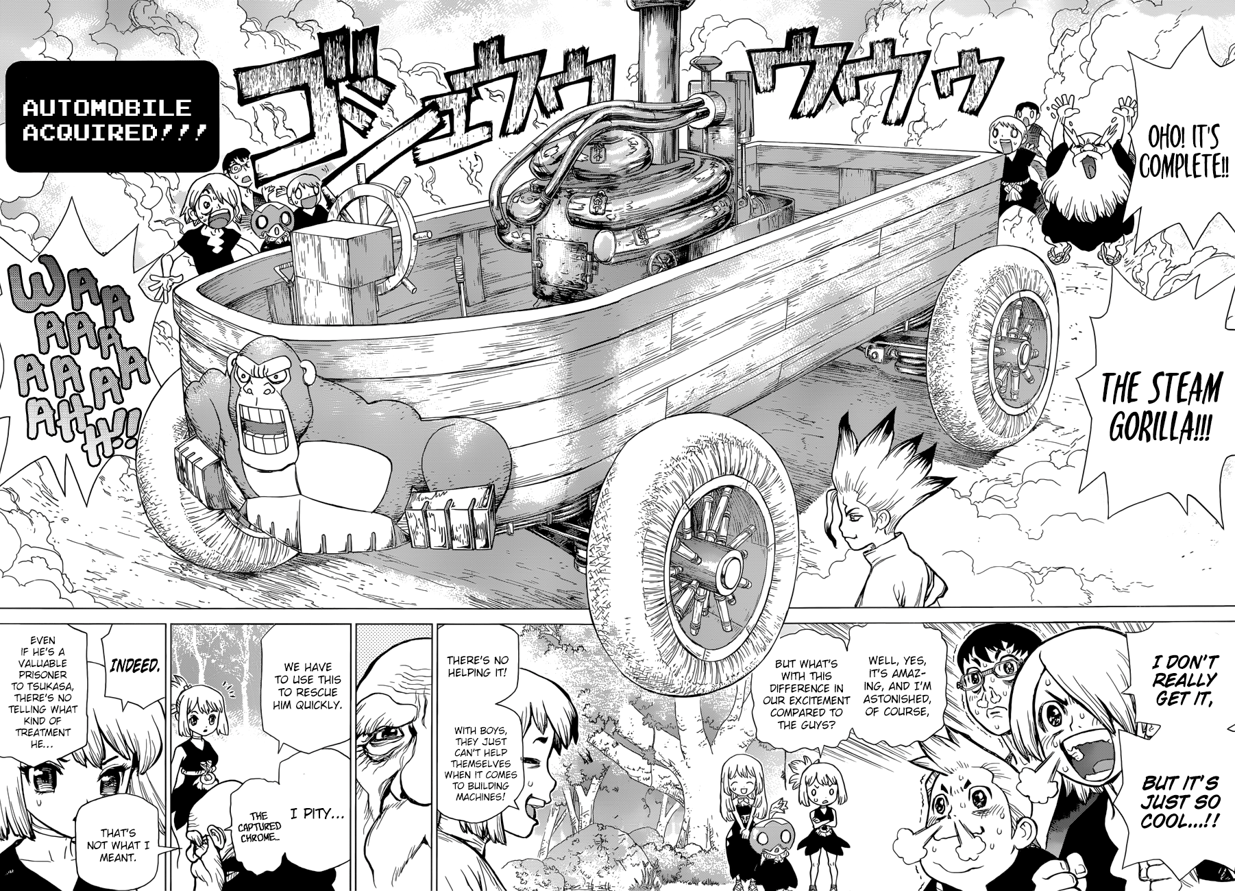 Read dr. Stone Manga Online