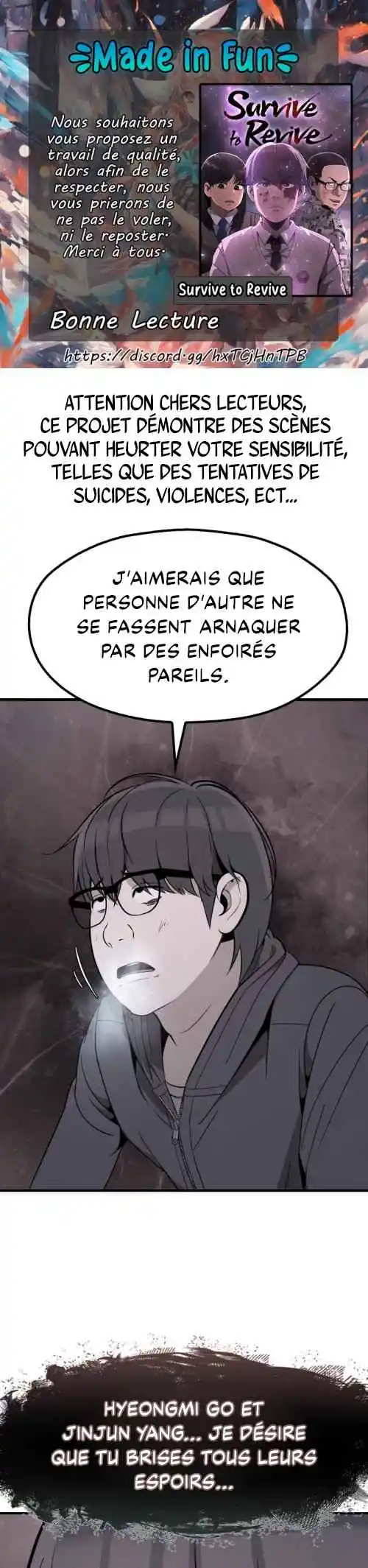 Read Survive to Revive (FR) Manga Online